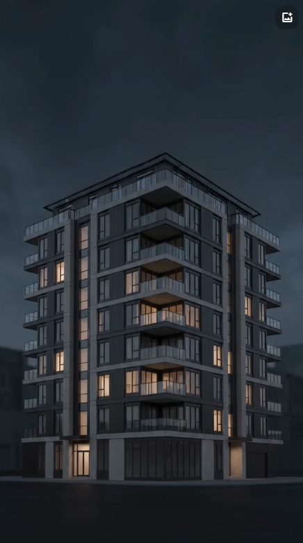 50-Unit Building Physical Architecture